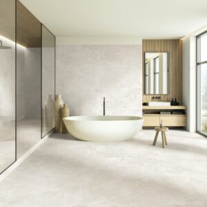 Alma Ivory e Ivory Carved – ambientazione bagno